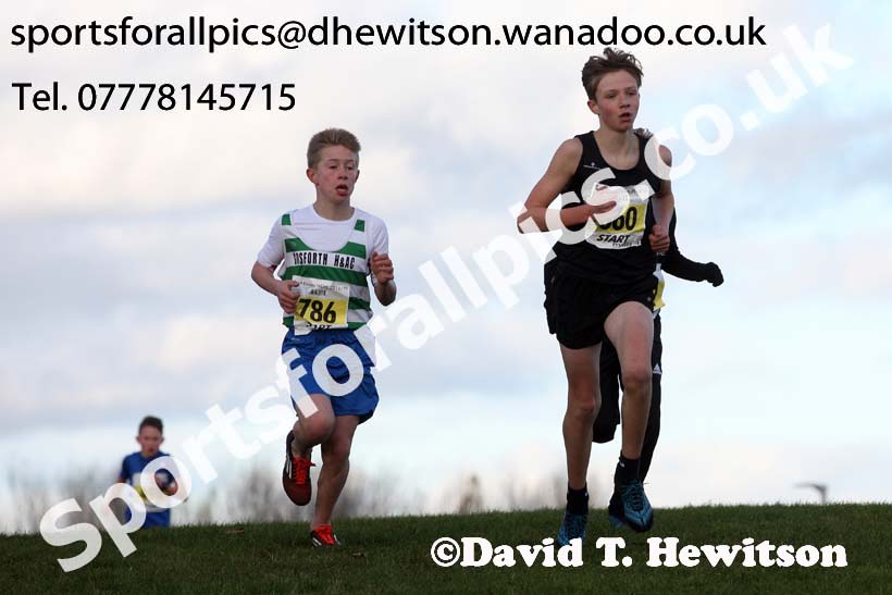 Boys under-13s Start fitness NEHL, South Shields. Photo: David T. Hewitson/Sports for All Pics